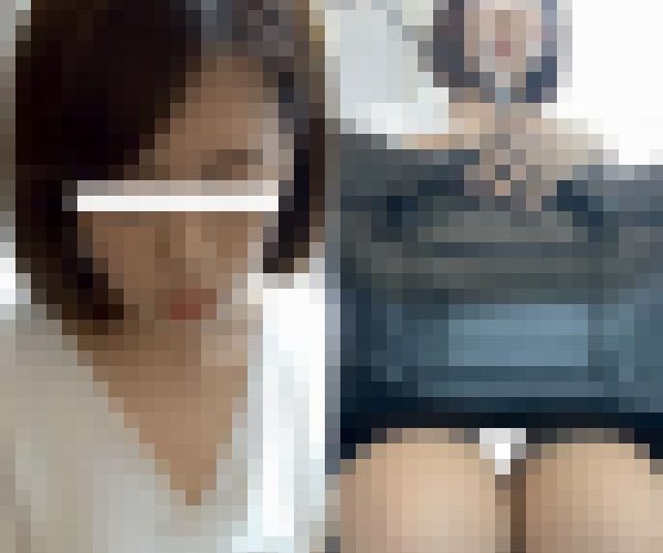 (電車対面）(顔出し)深紅のルージュを塗布したキレイなお顔から…ゴミを見るような鋭いまなざしで突き刺す…美人OLお姉さんを観察し