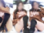 【フェチ動画】4K！おいしそうなジューシーな太ももと股間に食い込むショーパンデニムの和顔美女 東京●ートサロン2024