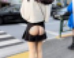 露出記録0002「信号待ちする都会のお姉さんの桃尻」(56名)