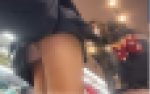 【再販】◎ローアングル＃68  化粧品売り場でJKのパンチラゲット