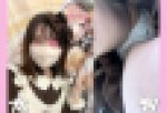 【メイドパンチラ逆さ撮り】お気に入りの娘＝ランちゃんの純白と縞パンday1.2【コンカフェ/ローアングル】