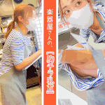 【店員個撮?】働く女性の胸チラ・パンチラ!!(アパレル店員さん/楽器屋店員さん)