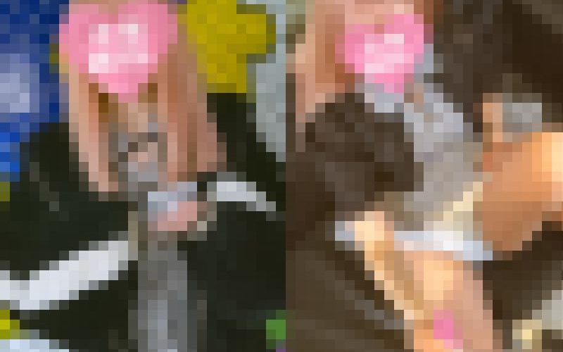 池袋のオタク女子を嘘スカウトしてみた1 色白茶髪病み系女子のパンチラ見ながら手コキで射精！