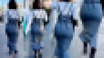 【４K】真昼間に卑猥すぎる巨尻を揺らす美人若妻?ピタピタニットの向こう側