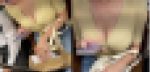 【再販】【再々編集】長尺！フルデータの再編集版！！巨乳の友達！盗撮風に撮影させて貰いました！！爆乳胸チラ谷間最高です。