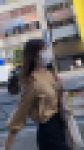 【横からの眺め230】スタイル抜群の綺麗なＯＬはＥカップ！