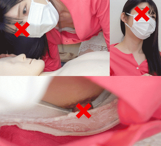 【救命講習/胸チラNo.45】妖艶人妻さんの激エロデカ乳首/団地住みママのエロおっぱい　一般参加２名