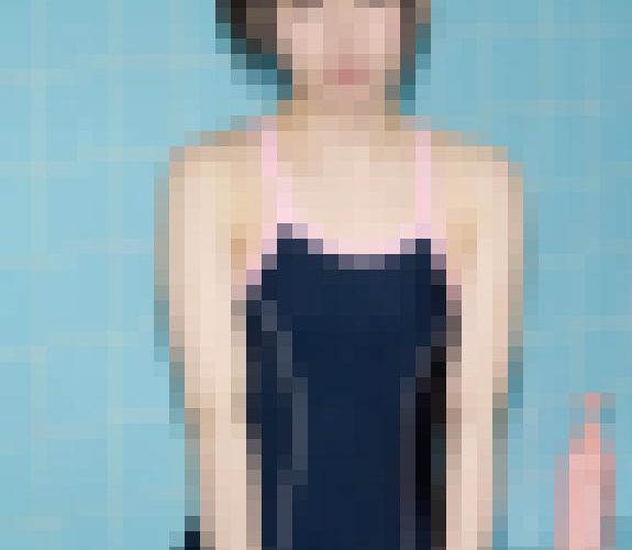 【再販】140ｃｍ代の黒髪で大人しそうな小さい女がデカチン奉仕でフェラ抜き…極小ビキニで全身オイル漬けになりながら２連続ザーメン中出し【