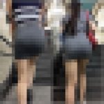 【再販】No.677「限界ギリギリ！！超ミニでタイトな洋服のGAL2選」