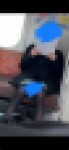 制服女子のスカートから見える生足観賞2　黒ストッキング制服女子