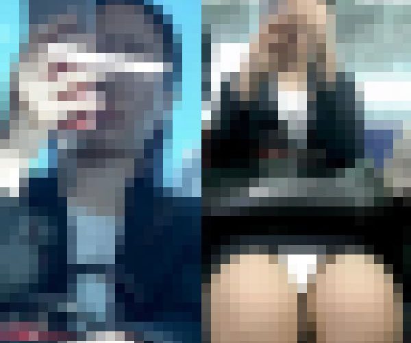 (電車対面）(顔出し)カメからの熱い視線に気付いて…タイトミニの裾を…キレイな指先でピュっとめくっちゃう…OLお姉さんを観察して