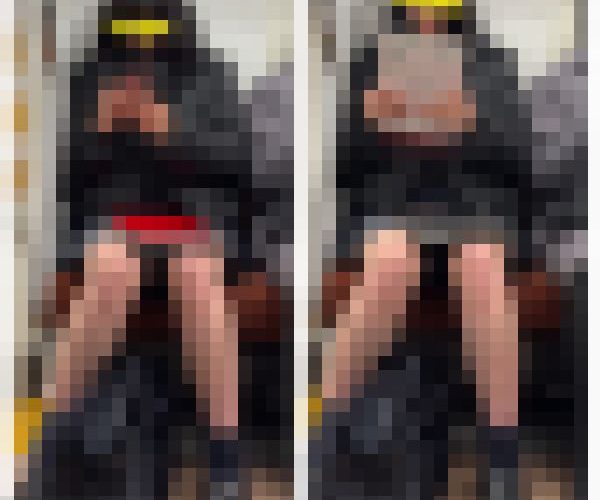 ミニスカで勃起寸前！S級制服美女のエロ過ぎる対面ミニスカ生脚579 part1