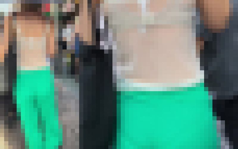 全部がスケスケの金髪ギャル。パンティーラインとブラジャー丸見え動画です。