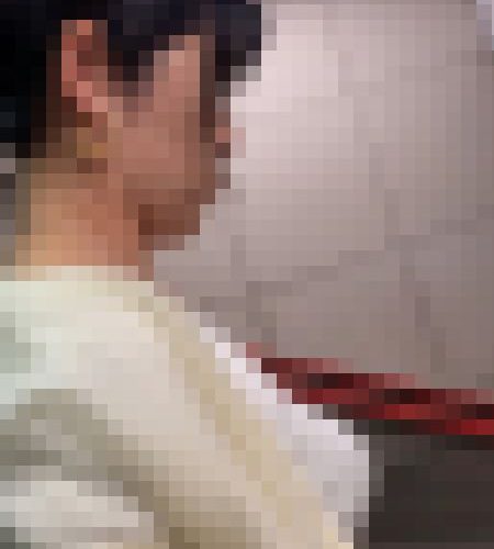 【横からの眺め247】お出かけ帰りの奥様は推定Ｇカップのロケットおっぱい！！