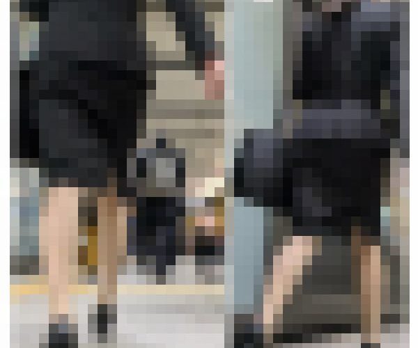 【286】良スタイルのリクルートスーツOLさんの歩行にじっくり密着！(前編)