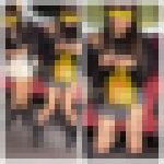 大胆過ぎるエロい美脚に勃起状態！2名の私服美女のエロ過ぎる真上からミニスカ生脚600part1