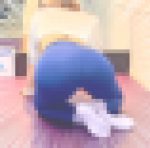 勝ち組セレブの美巨尻！希少なパツパツレギンス＋ケツ突き出しストレッチで♂を誘う! 下品なレギンス お姉さん編