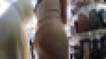 【巨尻ロングスカート】アジア系巨尻セレブお嬢様のピンクスカート着衣尻を粘着撮影。