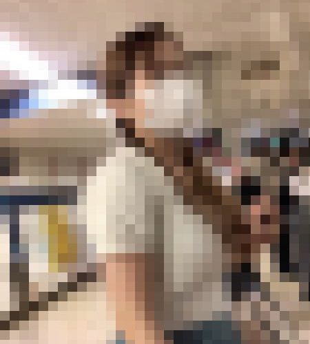 【すぐそこの眺め100】電車待ちをしている爆乳ＯＬに大興奮！
