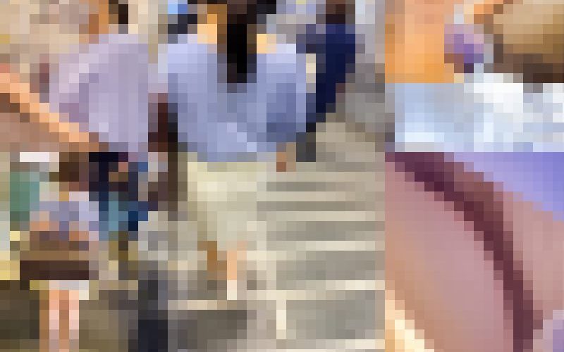 ★電車胸チラ★清純派OLさんに尾行GET【胸チラ乳首】