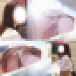 側溝に潜ってパンティ激写！バス停待ちＯＬ　あどけない白パンティ