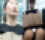 (電車対面）(顔出し)ショートだけど激アツ…激務でぐったり…無防備なお顔をみせてくれちゃう…ハイキャリアOL奥さまを観察してみま