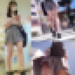 顔良しスタイル良し！色白私服スーパーJKちゃんの美脚を堪能する動画