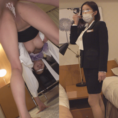 〔非コンプラ動画(61)〕ホテルスタッフ集団痴カン※ホテルア△□△ワー□野※女性客室係(身長160cm前後、ボブヘア20代半ば)