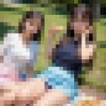 【再販】ピクニック対面美少女パンチラ