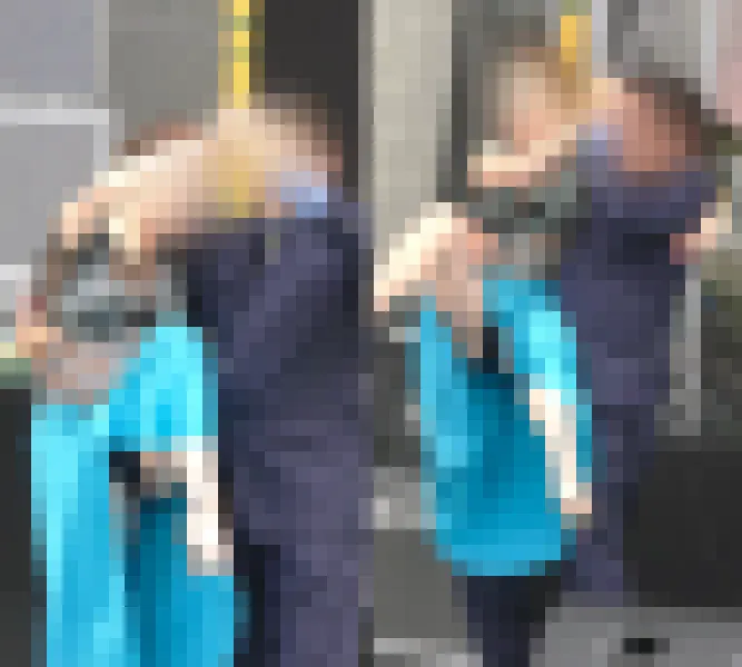 【フェチ動画】ステージ魅惑のチラリズム！青スカートに白い太ももと股間のランジェリーがあらわ！情熱のアルゼンチンタンゴ