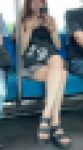 【再販】綺麗な脚を組んで周りを魅了！超絶S級美人お姉さんの美脚