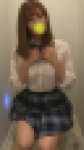 デパートのトイレでこっそりオナニーしちゃうJK154　発育の良すぎる爆乳JKがアヘ顔絶頂
