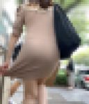 【再販】No.925「ビヨーンと引っ張る！ミニ丈ぴちぴちワンピの美女」