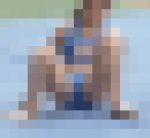 【再販】【AIリマスター】【スーパースロー】2015_pv_blue マットの上で悶える青ユニ若手選手にフォーカス＋水色ユニ