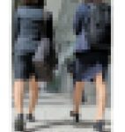 【365】ダブルでボリューム感を感じさせるスーツOLのじっくり歩行！