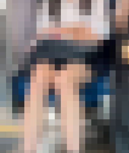 【再販】ミニスカ&amp;アイドル級の美女！S級制服美女のエロ過ぎる真上対面からのミニスカ生脚