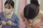 美巨乳お姉さんのドエロ下着選び【ランジェリーショップ/試着録02】