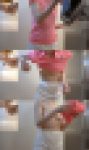 テニス合宿④正面×直下アングルでお着替え全部見えちゃう!