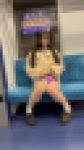 キレカワ系のミニスカート履いて駅と電車内でぱんちら撮ってきたよっ(^_-)-☆