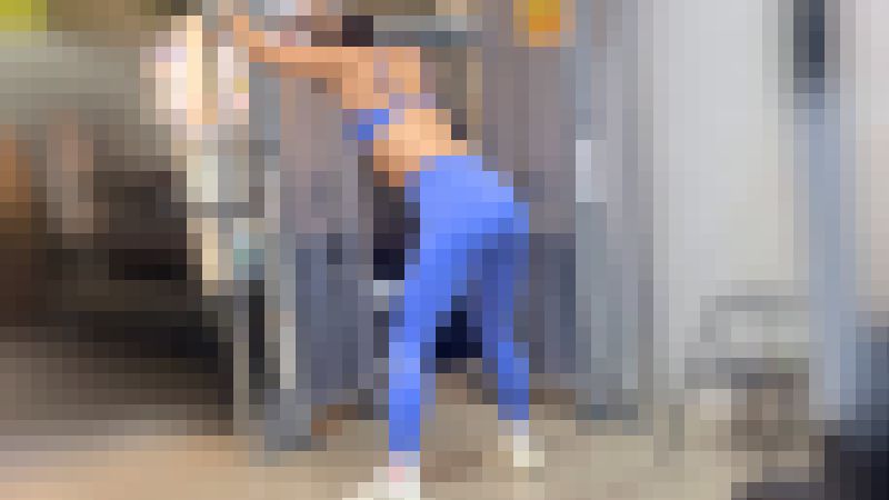 超Sクラスのエロ美巨尻！希少なパッツンスパッツとスケベ尻を突き出して♂を誘う! 下品なレギンス お姉さん編