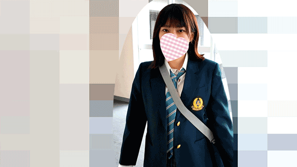 （全顔出）美人JKがモロハミまんパンツ履いてたりお尻もみもみ挑発してきた
