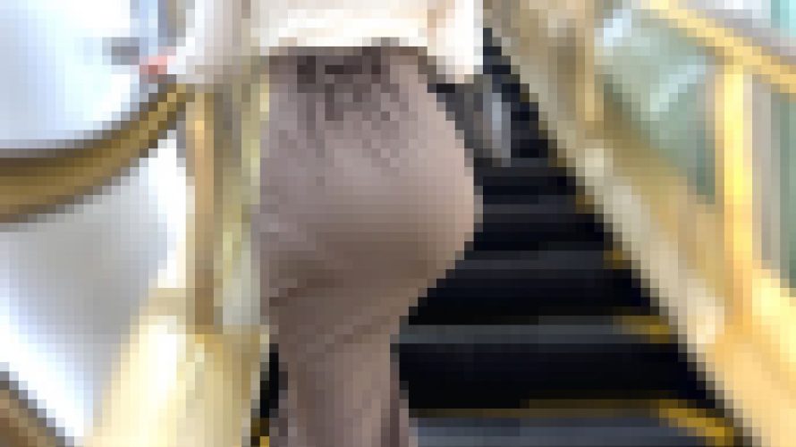【４K・高画質】#54 スタイル抜群揺れるマーメイド尻を追いかけ回す