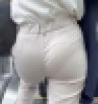 【再販】《４K・高画質》 No.1132「はち切れ寸前！プリップリな美尻に思いっきり透けまくるPライン」