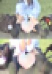 J○ 清楚系美女 股開きパンチラ