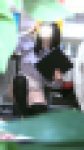 同業者パンチラ　お尻の割れ目と陰毛が・・・　透けギャルパンティ包囲網