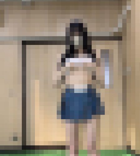 超ミニスカ青チェ制服でエクササイズぱんちら(*^^*)