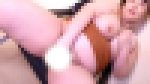 Kカップの爆乳ギャルっ娘のアクリル板越しのディープキス★激しいディルドオナニー