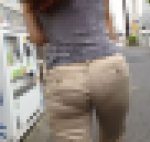 【再販】47パンティラインバキバキお姉さん