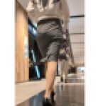 【445】黒髪美人OLさんのタイトスカート歩行をじっくりと！(前編)