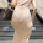 【再販】No.1165「透けすぎじゃない！？タイトなレースワンピ姿の美尻美女」